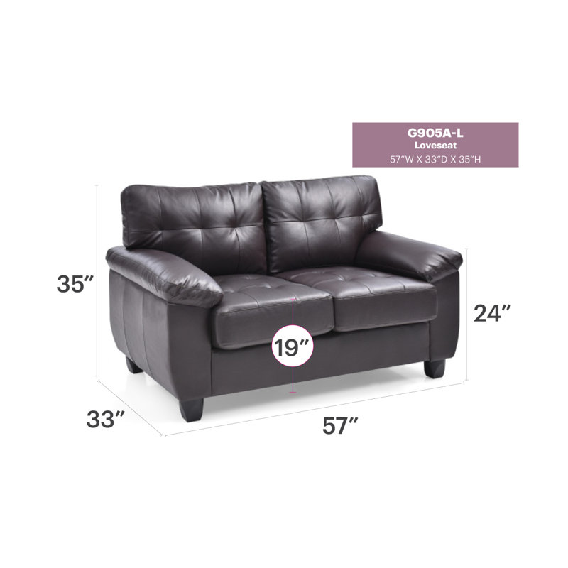 Causeuse, Black