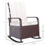Chaise longue Pe, réglable et repose-pieds, coussin confortable, beige pour chaise de patio, extérieur