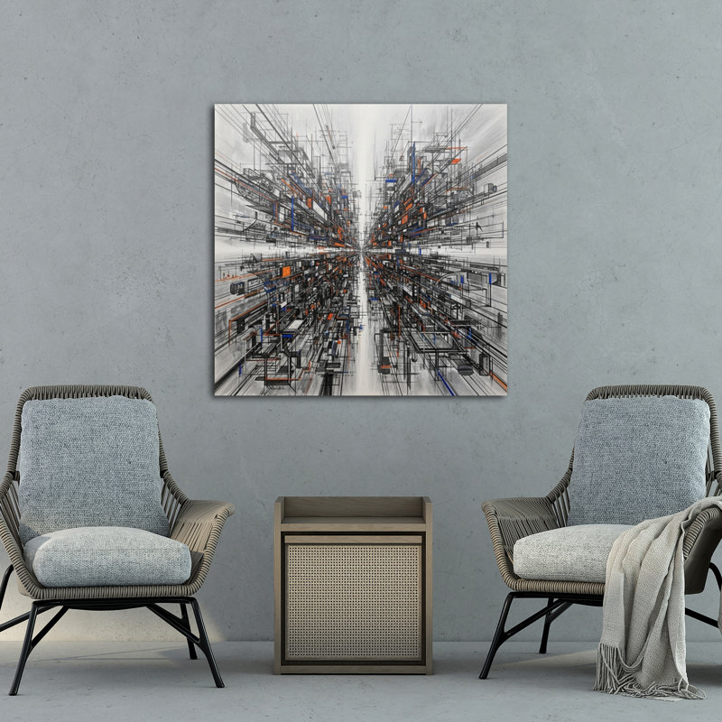 Separation, 24" H x 24" W