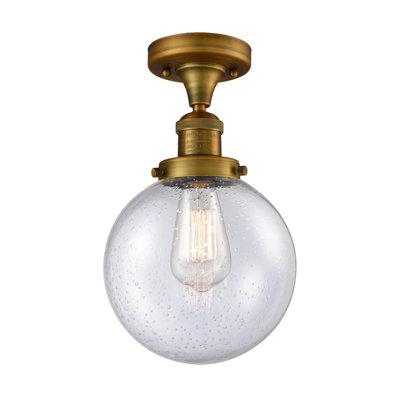 Adelaida Glass Semi Flush Mount
