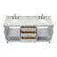 Magnolia Bath Vanity Oval Basin S073DCWOV-669522071