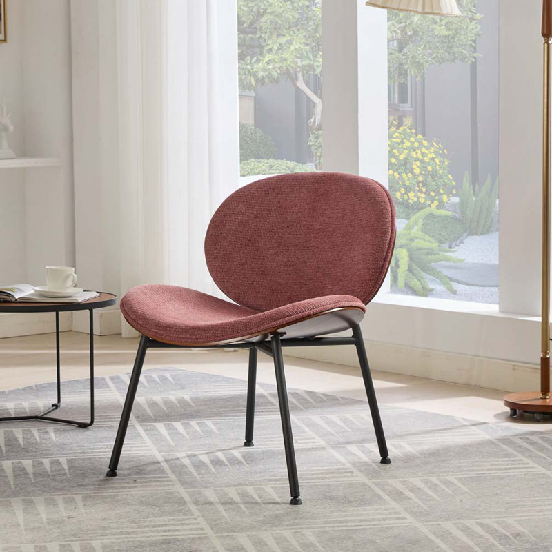 Upholstered Dining Chair, Red