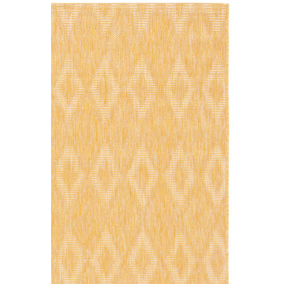 Tapis d'intérieur / extérieur à motif géométrique Lowndes Performance