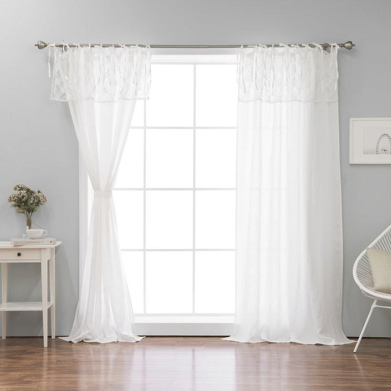 Abelia Semi Sheer Curtain