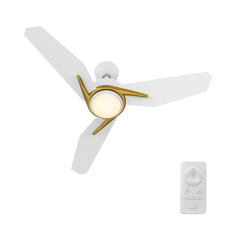 Ventilateur de plafond 44 po avec lumières DEL Kluge