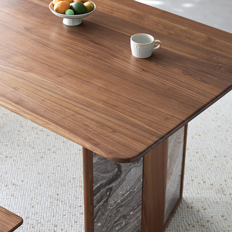 Luxury Solid Wood Dining Table., 29.92"H x 70.87"L x 33.46"W