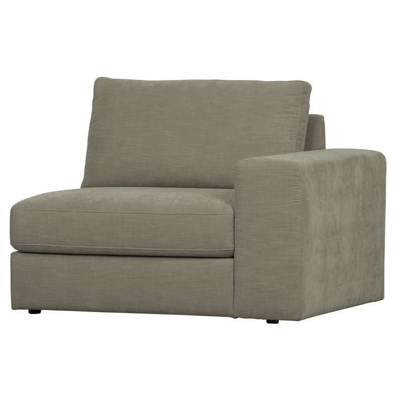 3 Seater Sectional, Warm Grey