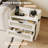 Rattan Nightstand, Bedside Table with Type-C Charging Station - 2 Drawer Space, Boho End Table Side Table for Bedroom-995805406-995675235