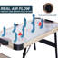 Table de hockey pneumatique à 2 joueurs avec tableau de pointage numérique 54 po RayChee-91864343