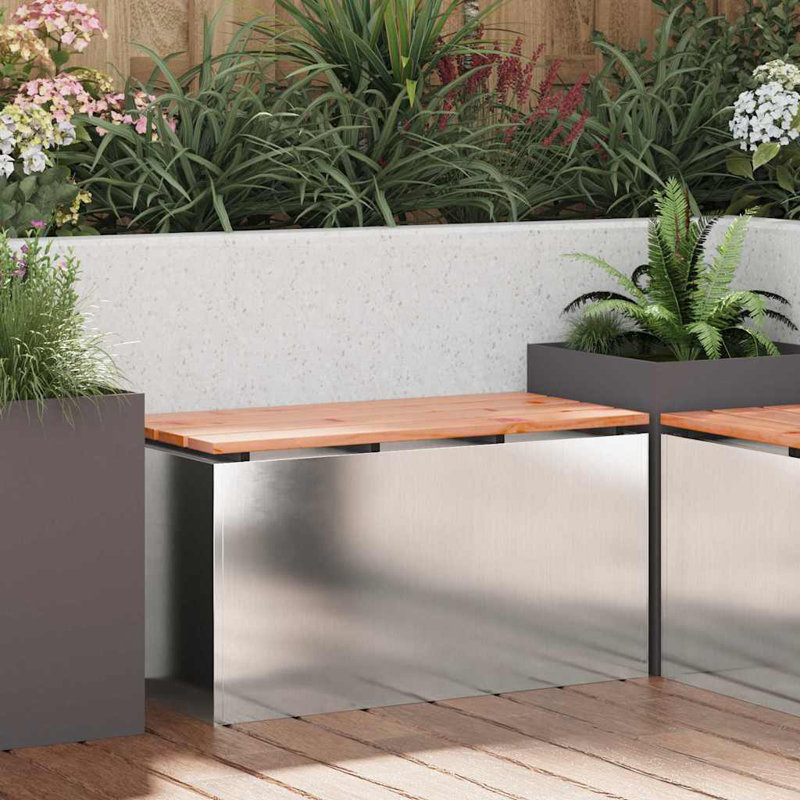 Outdoor Bench, 43cm H x 80cm W x 40cm D