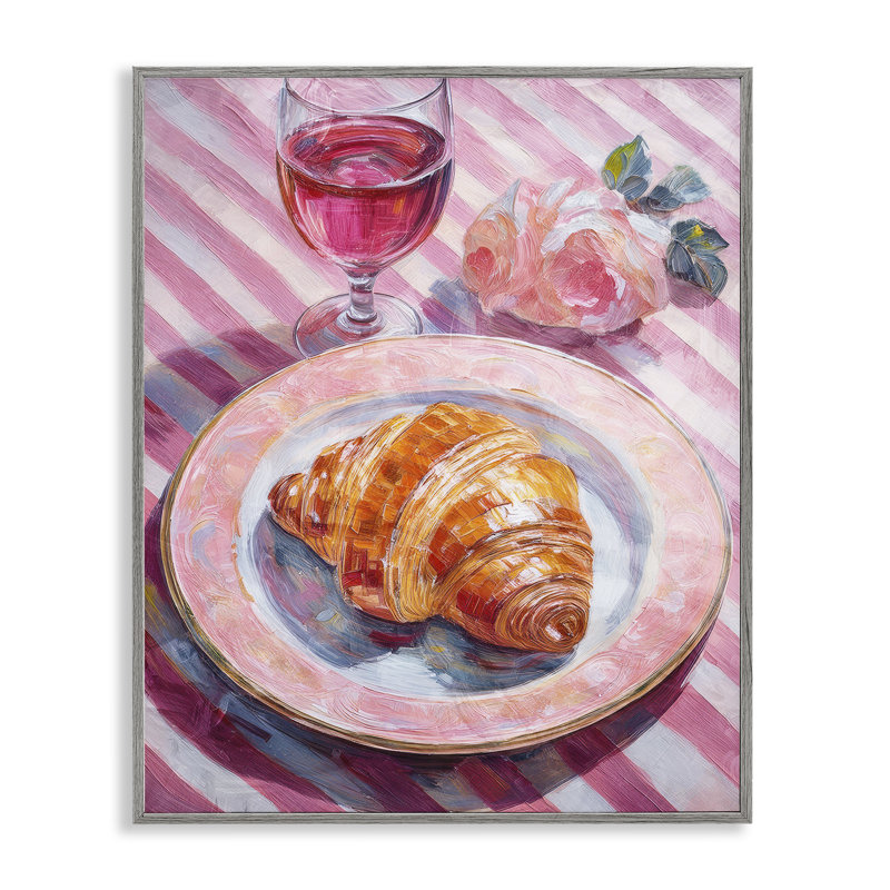 Giclée pastel Brunch Meal, design par Lil 'Rue, Estampe numérique Farmhouse, H 20 po x l 16 po