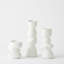 Pradier Candle Holder-White-Sm