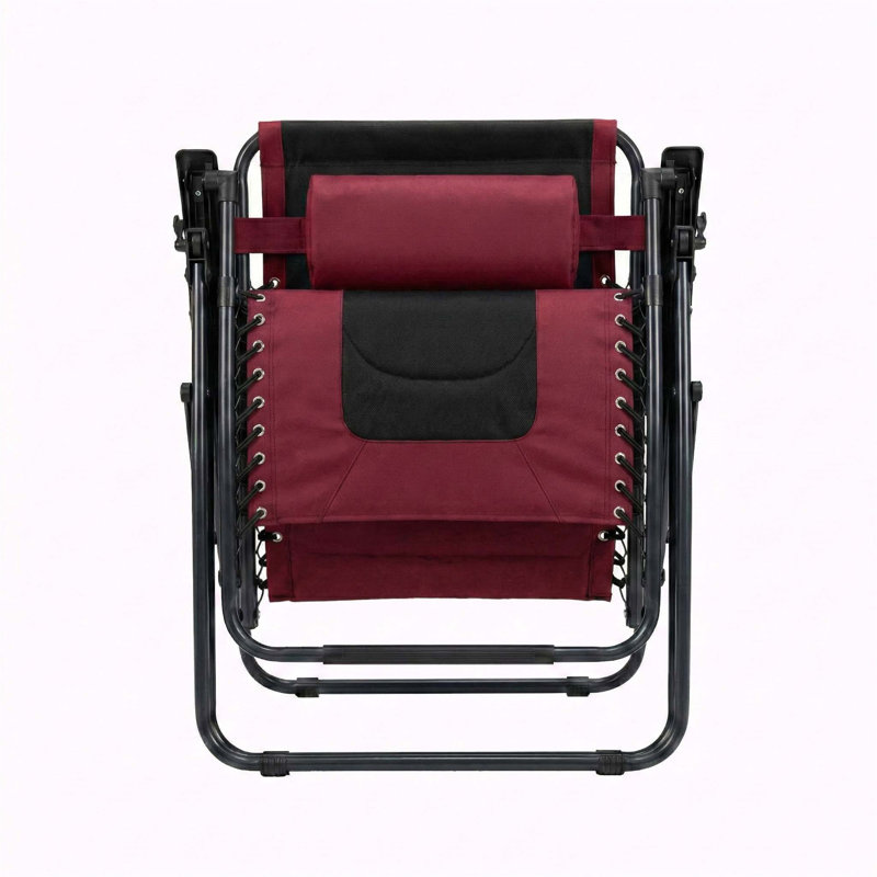 Oversized Padded Zero Gravity Chair, Red