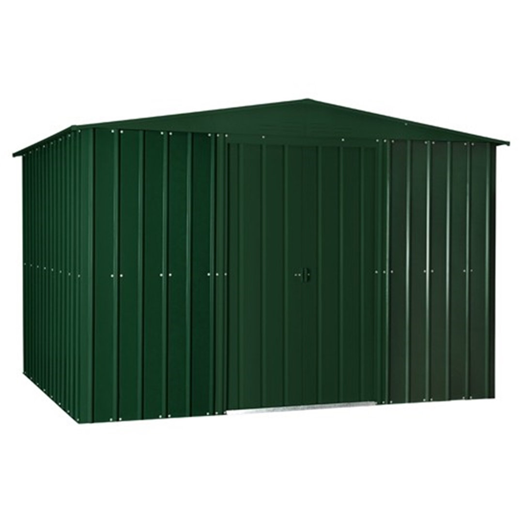 Salford 10 ft. W x 8 ft. D Metal Garden Shed