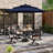 Leonard 4 - Person Patio Dining Set with Square Table , Cushions Included