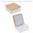 Plastic 3 Compartment Makeup Organizer