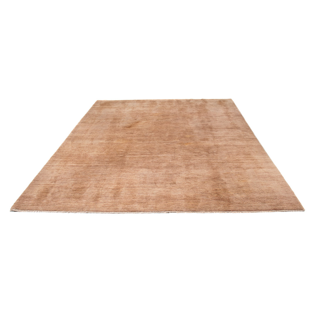 Ziegler Uniform Colour Hand Crafted Hand Hooked Rectangular 200 X 300cm Beige Area Rug