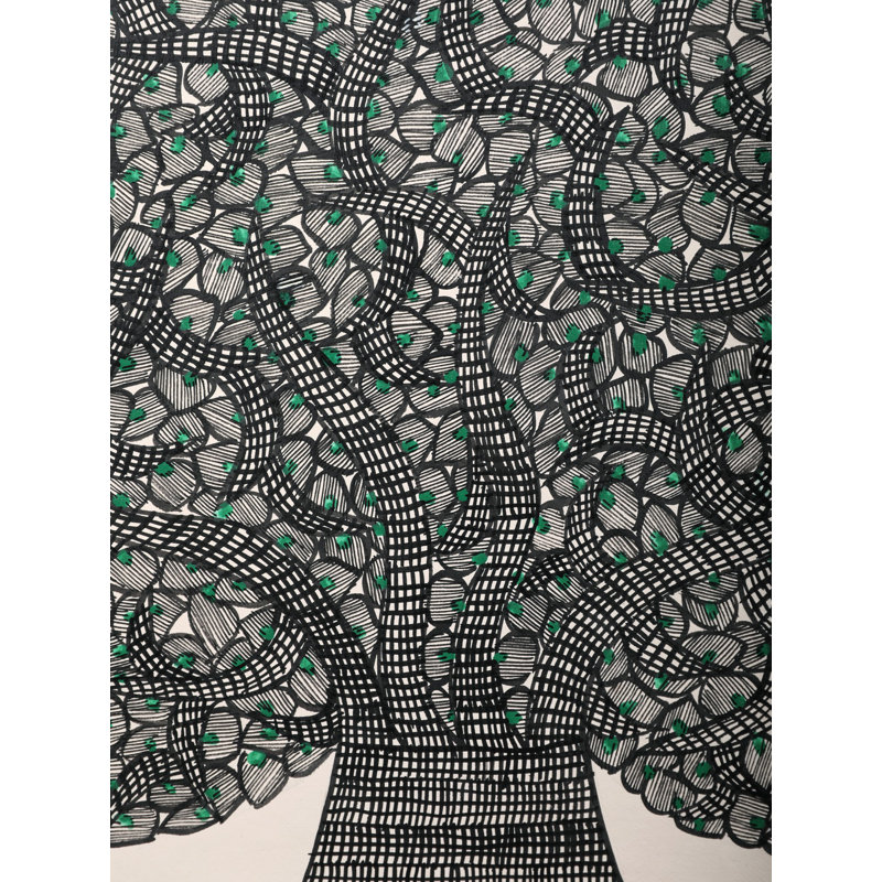 Large Banyan Tree | Handmade Paper | By Ashutosh Jha