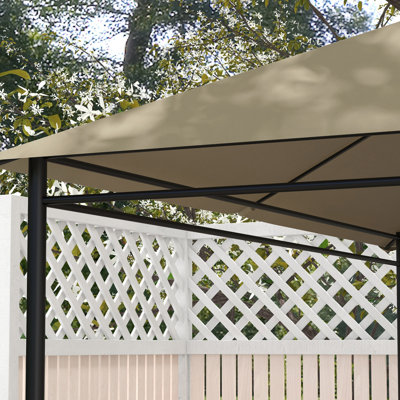 Remplacement du pavillon de pavillon de jardin, remplacement du toit du pavillon de jardin extérieur