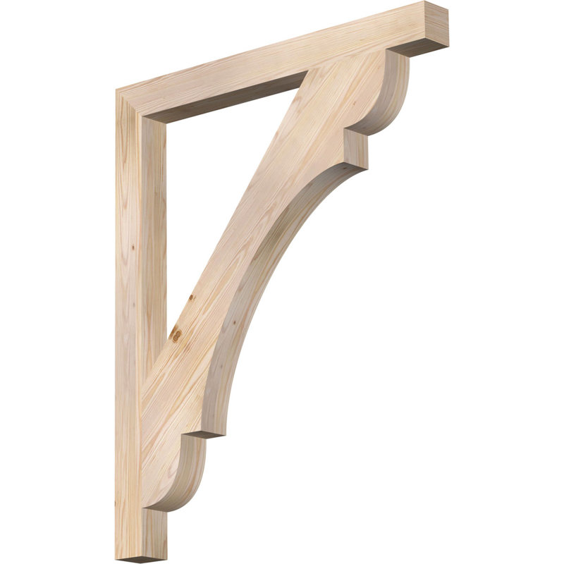 Support de bloc olympique, H 46 po x P 38 po, Sapin Douglas de 3 1/2 po (lisse)