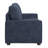 Beaulah Modern Fabric Upholstered Square Arm Sofa-100169690