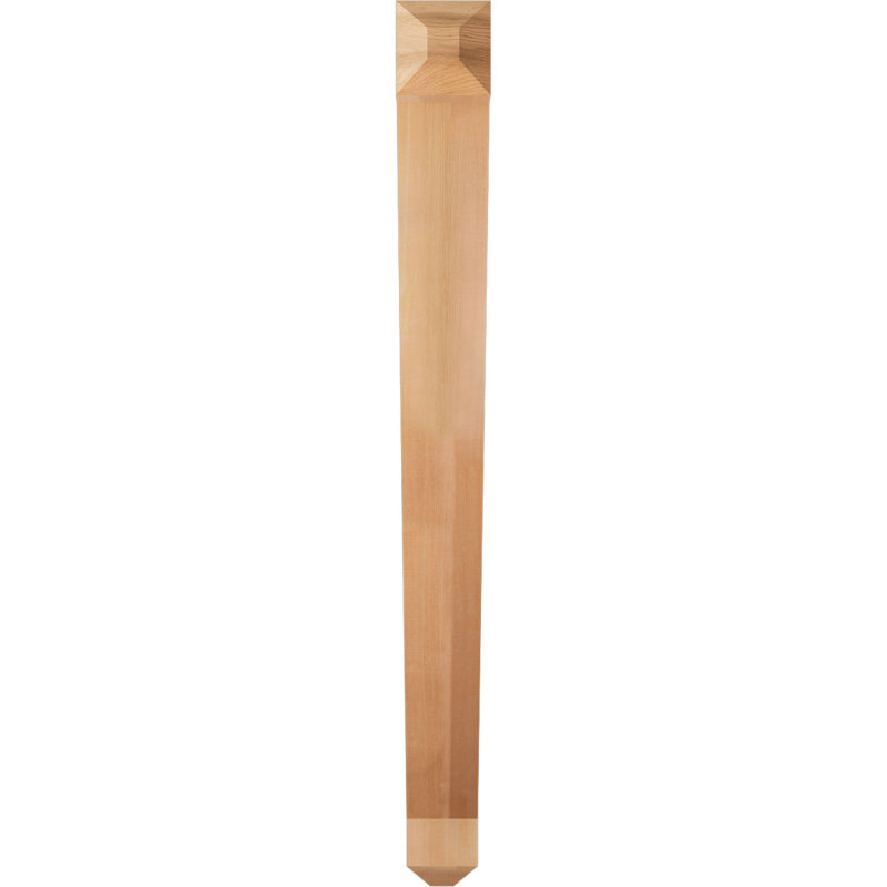 Support pour artisan traditionnel, H 44 po x l 3,5 po x P 44 po, Cèdre rouge de l'Ouest (lisse)