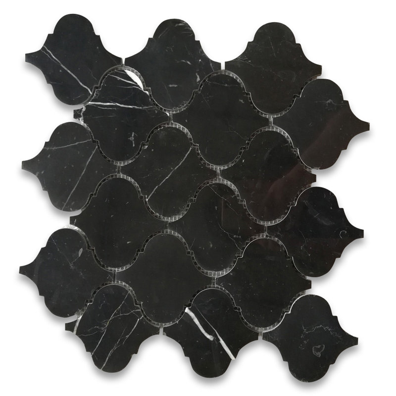 Carrelage mosaïque en marbre 12 po x 11 po