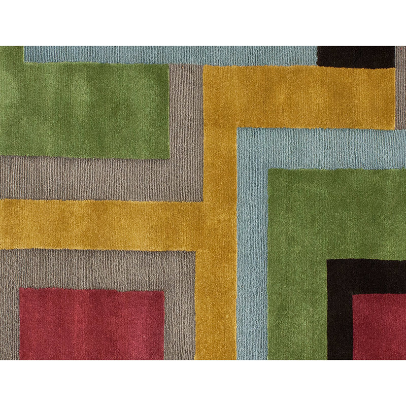 Abstract Area Rug in Agate, Rectangle 10' x 14'