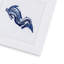 Marine Motif Embroidered Linen Cocktail Napkins