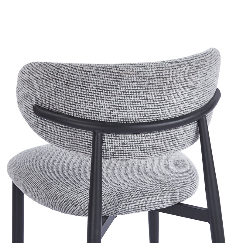 Almos Set of 4 Dining Chairs, Grey