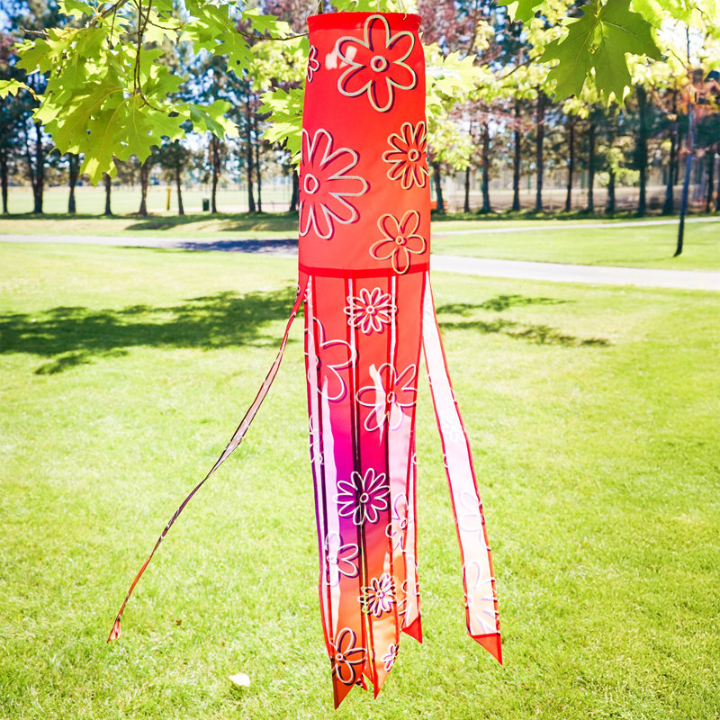 Flower Power 40" Illusion Windsock