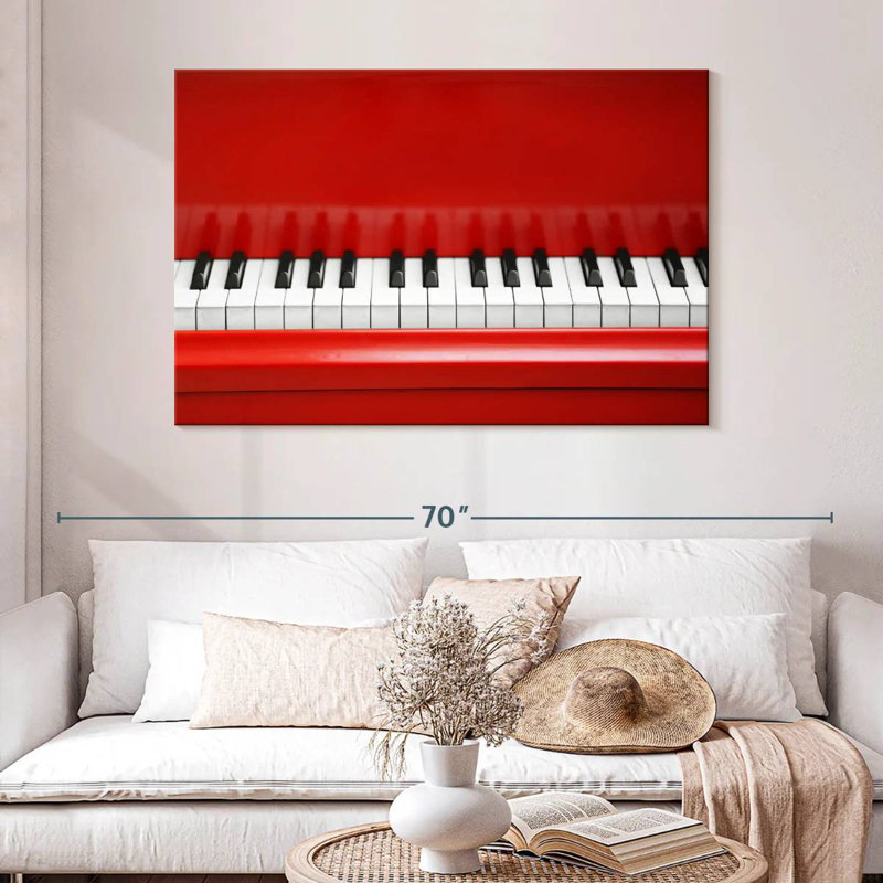 Abarca Glossy Red Piano