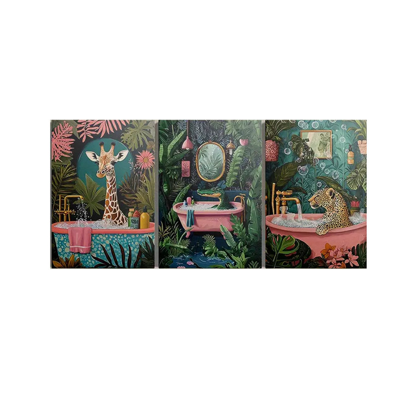 3 Piece Wrapped Canvas Print