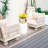Shenia 3-Piece Outdoor Upholstered Coversation Set