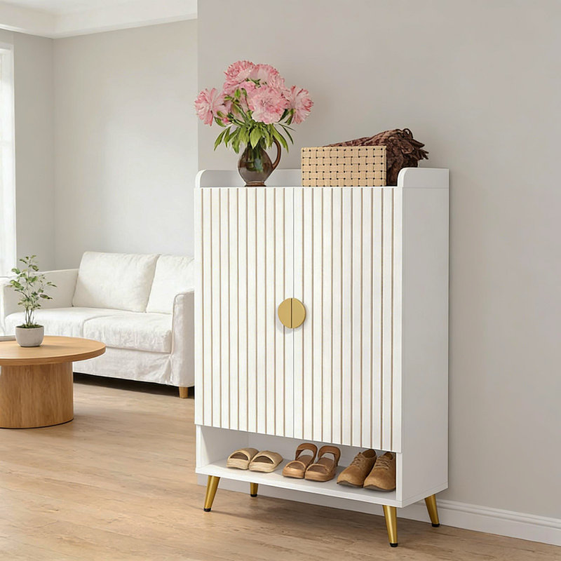 Rangement pour chaussures spacieux, armoire à chaussures de style moderne