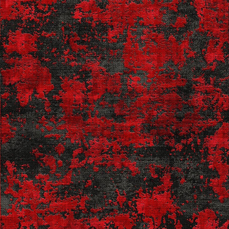 Tapis d'entrée élégant, 2,6 x 9,8 pieds | 100% polyester, 650 g / m², hauteur du velours: 0,3 pouce | Pois antibactérien antidérapant en PVC | Lavable à la machine, impression numérique 3D, idéale pour les espaces de vie modernes