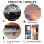 Plage coucher de soleil plage I - plage, plage, sable, art mural, 2 panneaux-1305426093-1305426091-1305426088