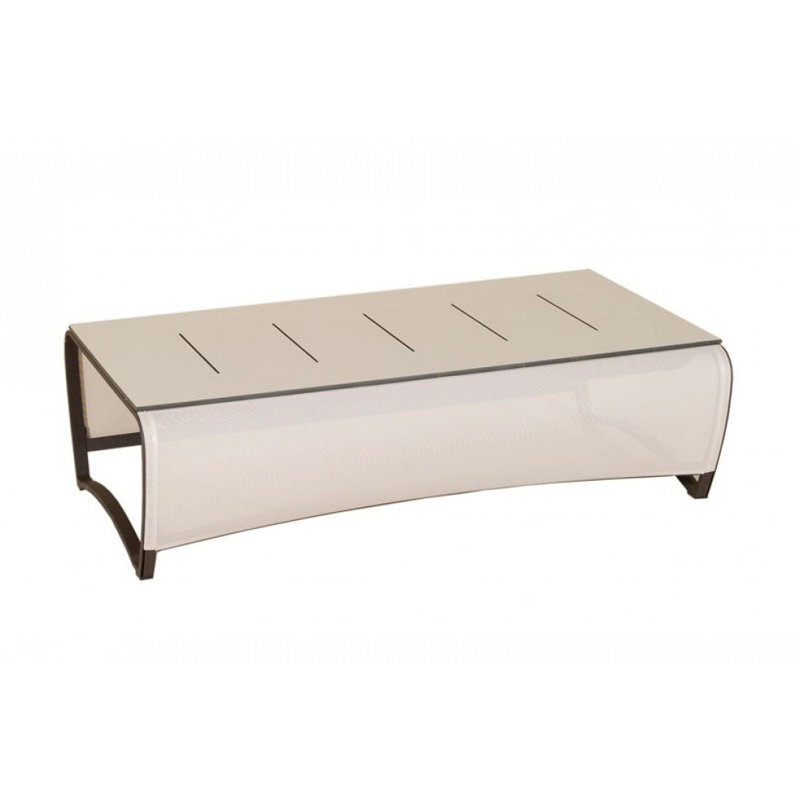 Table basse en plastique/résine Jet Stream