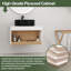 Ensemble de meuble-lavabo flottant 24 po - Conception murale peu encombrante avec lavabo vasque-744757349