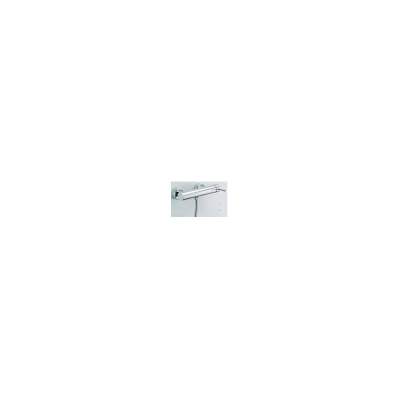 Garniture de robinet de douche thermostatique murale Spillo, Chrome