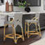 Creanly Rattan  Counter Stool-986541954