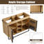 Base de meuble-lavabo double 48 po Barton
