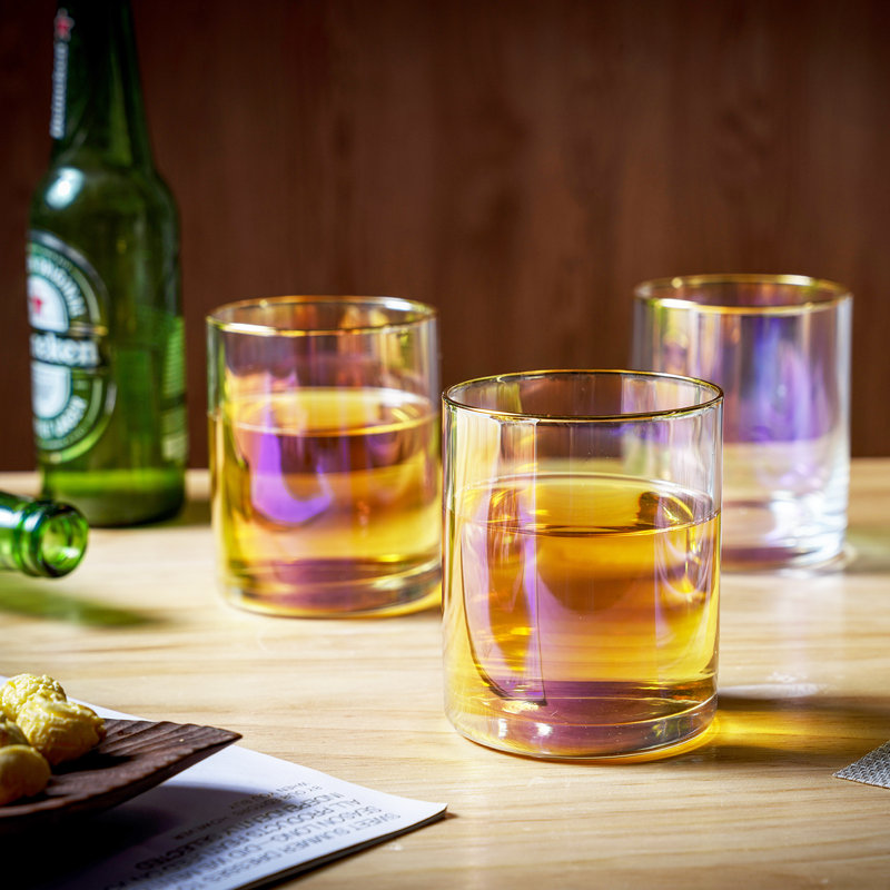 6 Piece 444ml Whiskey Glass Set