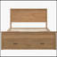 Structure de lit grand format avec 6 tiroirs, lit plateforme avec support en lattes de bois, aucun sommier requis-468106577