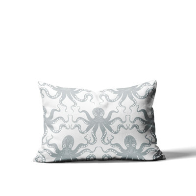 Barnon Outdoor Reversible Throw Pillow