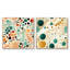 Corvina - Ensemble de 2 collages de formes carrées abstraites-101843926-101843925