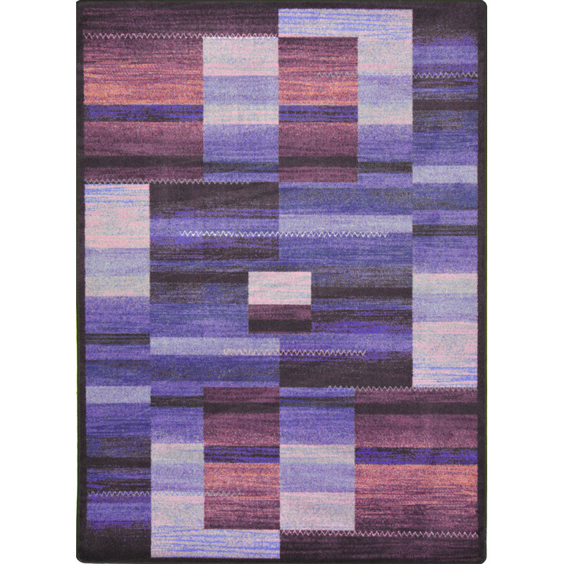 Kid Essentials Boomblox Area Rug, Rectangle 3'10" x 5'4"
