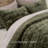 Ruched Crushed Velvet Quilt Set-106359767-109663735
