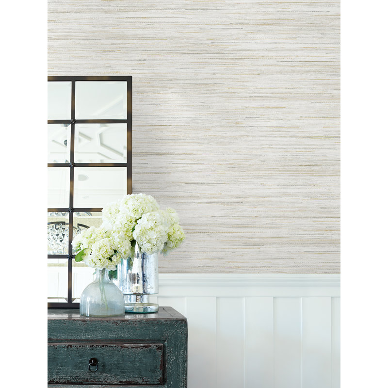 Vinyl Wallpaper Roll, Butter Cream
