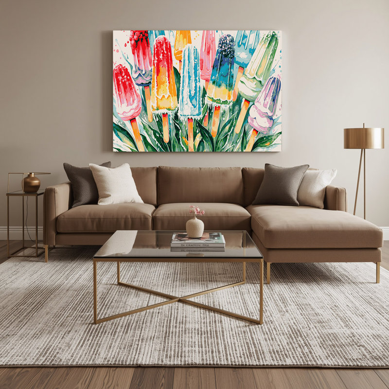 Art mural sur toile Desserts, H 11 po x l 14 po